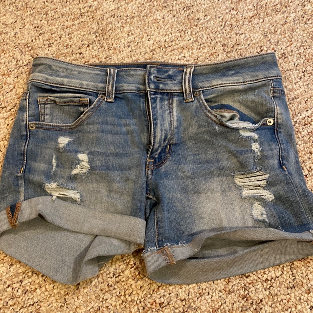 American eagle denim shorts